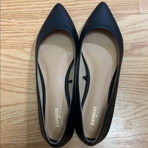 Express Black Flats